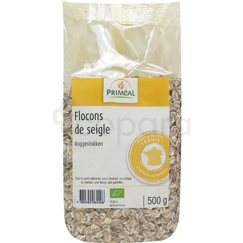 PRIMEAL FLOCONS DE SEIGLE 500G