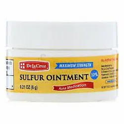 DE LA VRUZ SULFUR OINTMENT CREME 6G