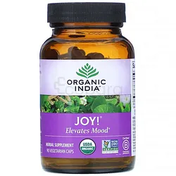 ORGANIC INDIA JOY ELEVATES MOOD BOITE DE 90 COMPRIMES