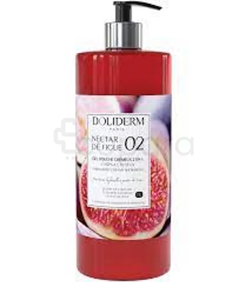 DOLIDERM 04 GEL DOUCHE THE BLANC CREMEUX 2 EN 1 CORPS ET CHEVEUX 1L