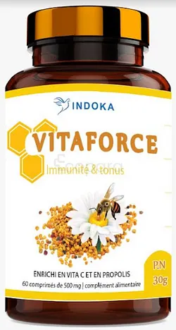 VITAFORCE C-PROPOLIS BOITE DE 60 COMPRIMES