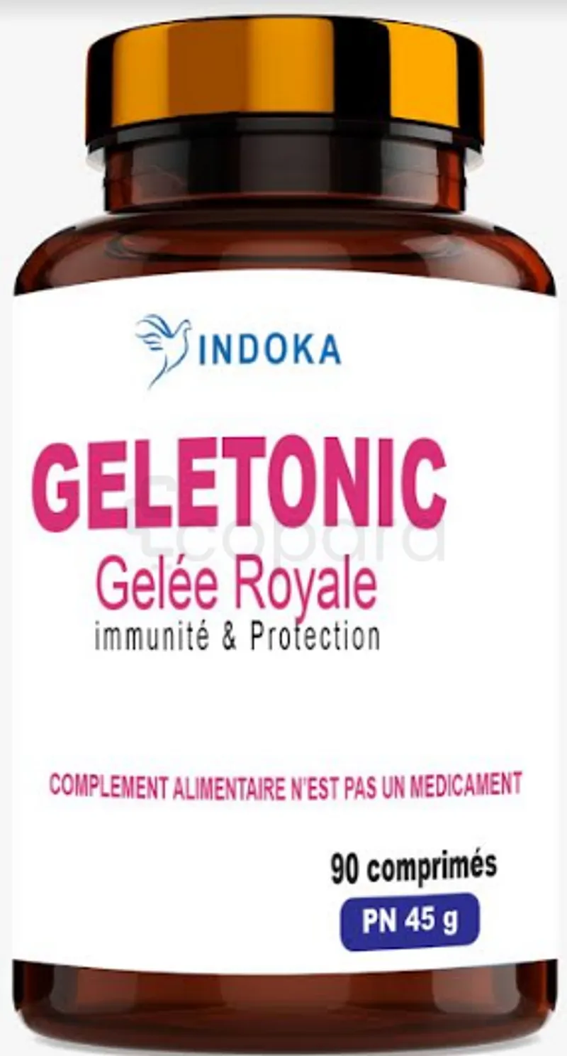 GELETONIC GELEE ROYALE IMMUNITE ET PROTECTION BOITE DE 90 CAPSULES