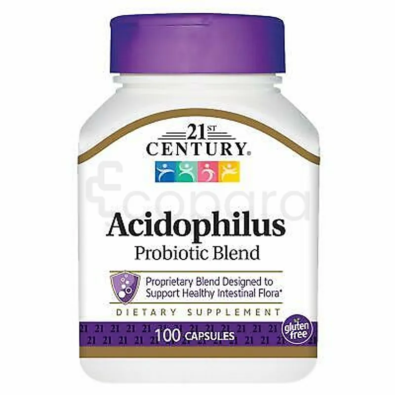21ST CENTURY ACIDOPHILUS PROBIOTIC BLEND BOITE DE 100 CAPSULES