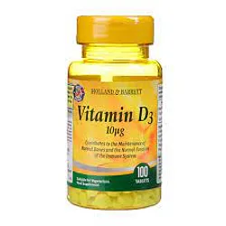 HOLLAND AND BARRET VITAMIN D3 BOITE DE 100 COMPRIMES
