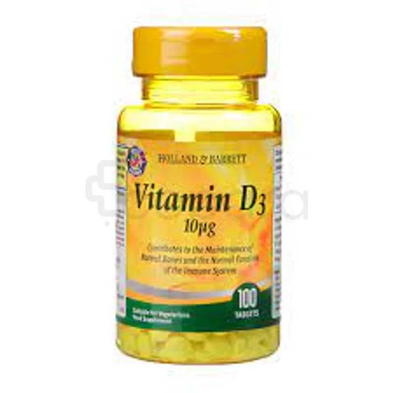 HOLLAND AND BARRET VITAMIN D3 BOITE DE 100 COMPRIMES
