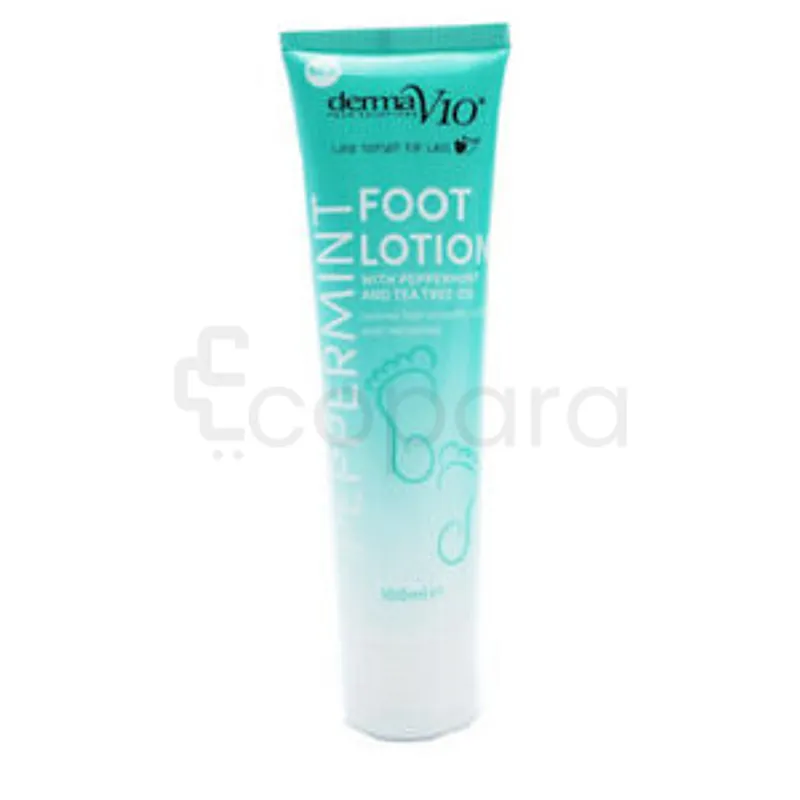 DERMAV10 FOOT LOTION PEPPERMINT 100ML