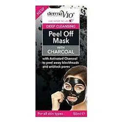DERMAV10 PEEL OFF MASK WITH CHARCOAL 50ML