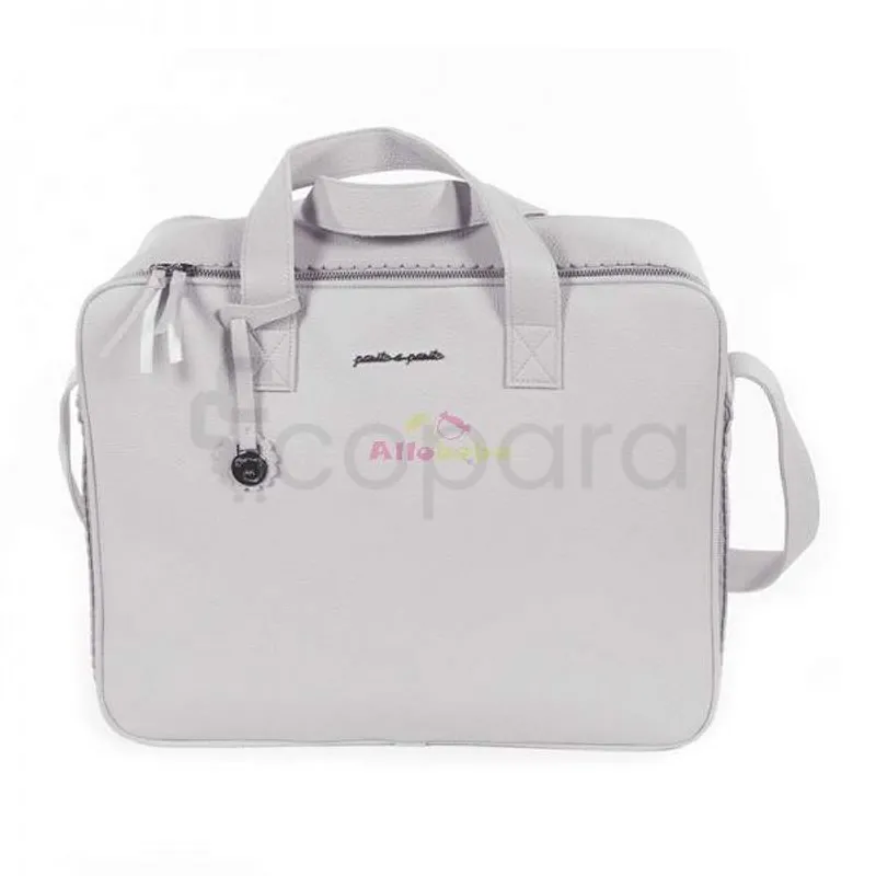 PASITO A PASITO VALISE DE MATERNITE BISCUIT GRIS