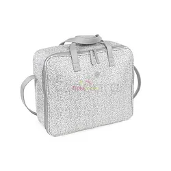 PASITO A PASITO VALISE DE MATERNITE FLOWER GRIS