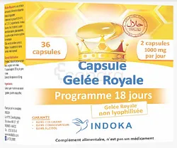 GELETONIC GELEE ROYALE IMMUNITE ET PROTECTION BOITE DE 36 CAPSULES