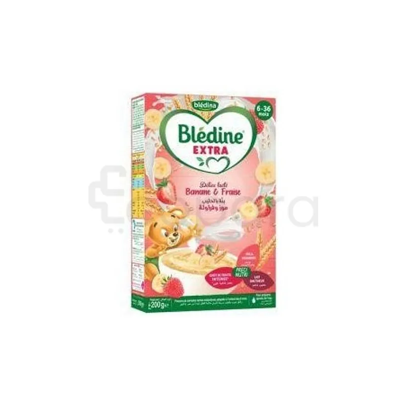 BLEDINE EXTRA BANANE FRAISE 200G REFERENCE 1100353