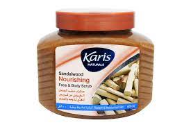 KARIS SCANDAL WOOD NOURISHING FACE & BODY SCRUB 600ML