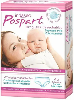 POSPART CULOTTES JETABLES BOITE DE 4