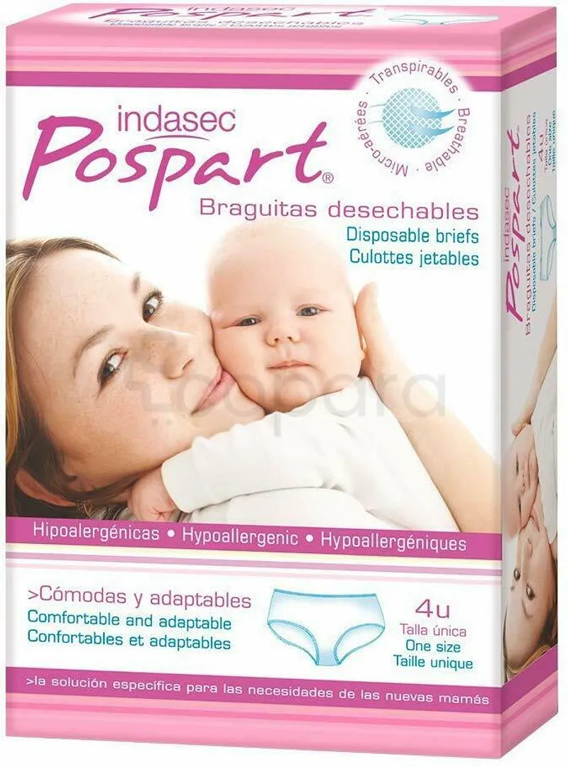 POSPART CULOTTES JETABLES BOITE DE 4