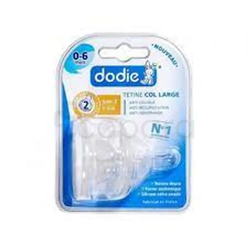 DODIE TETINE 3 VITESSES 0-4MOIS BOITE DE 2 REFERENCE 7347600