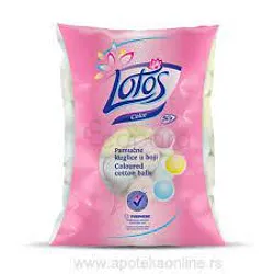 LOTOS 50 COTTON BALLS