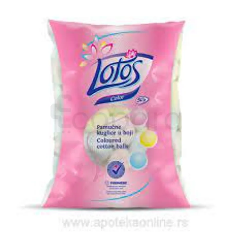 LOTOS 50 COTTON BALLS
