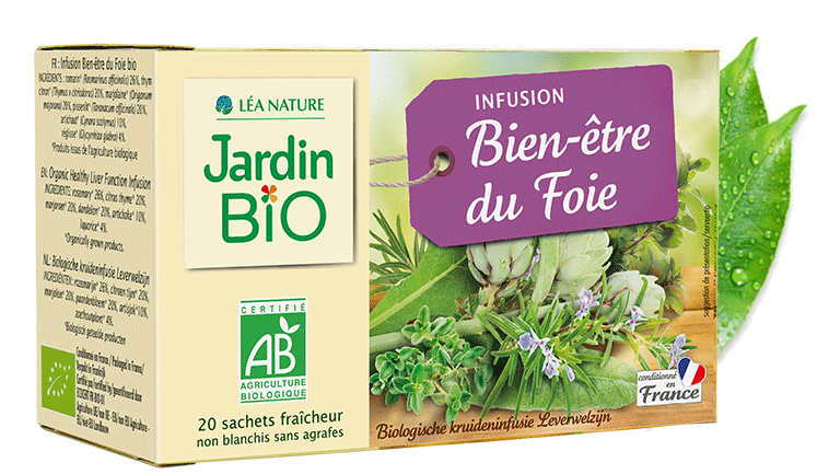 JARDIN BIO INFUSION BIEN ETRE DU FOIE 28G