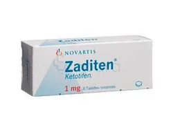 ZADITEN 1MG BOITE DE 60 GELULES GM