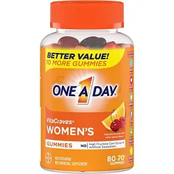 ONE A DAY VITACRAVES WOMEN'S BOITE DE 80 GUMMIES