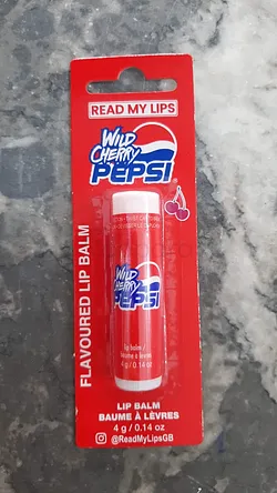 READ MY LIPS PEPSI WILD CHERRY BAUME A LEVRES 4G