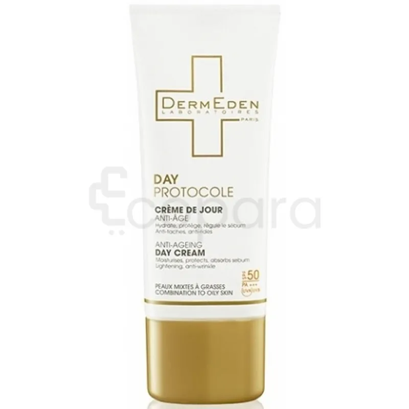 DERMEDEN CREME DE JOUR ANTI-AGE PEAUX NORMALES ET GRASSES
