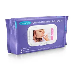 LANSINOH LINGETTES BEBE BOITE DE 80