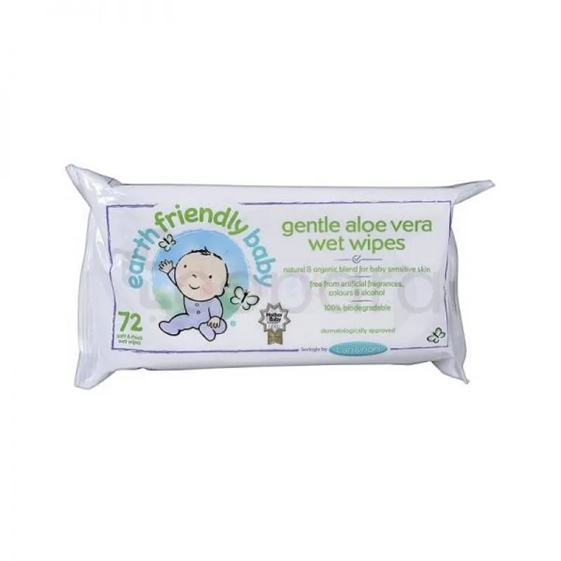 LANSINOH LINGETTES BIO BOITE DE 72 PAR UNITE