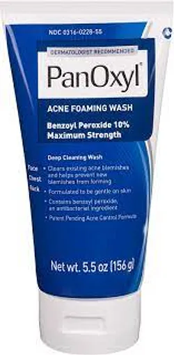 PANOXYL ACNE FOAMING WASH 10% BENZOYL PEROXIDE 156G