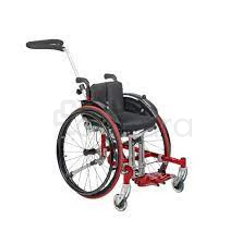 FIRST CARE FAUTEUIL ROULANT CHROME + BASSIN REFERENCE NZ609