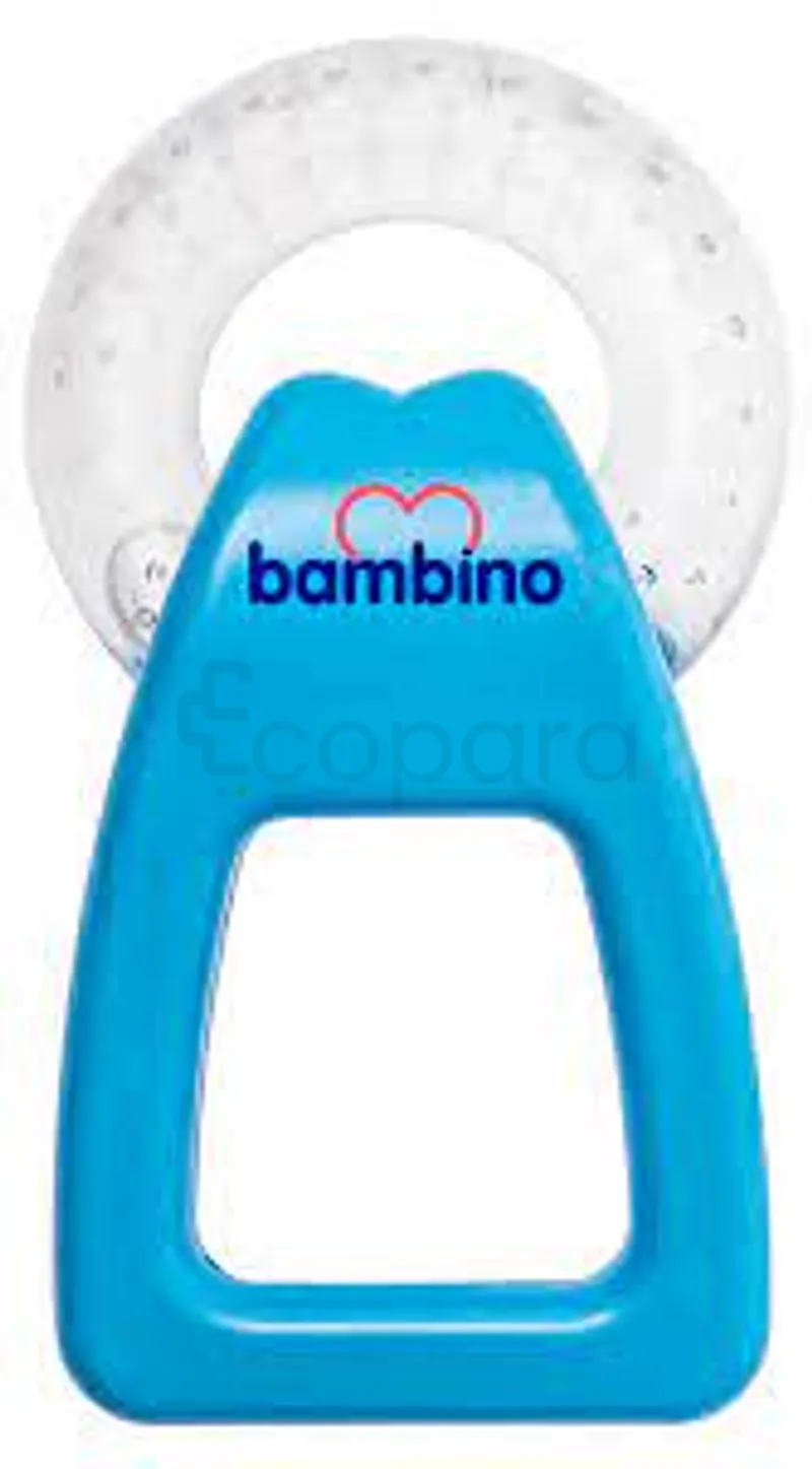 BAMBINO ANNEAU DE DENTITION RÉFRIGÉRANT AVEC POIGNÉE EN SILICONE REFERENCE T 042