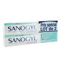 SANOGYL DENTIFRICE DENTS SENSIBLES 2*75ML BOITE DE 2