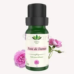 LOTUS BIO HUILE DE ROSE DE DAMAS POUR DIFFUSEUR 10ML