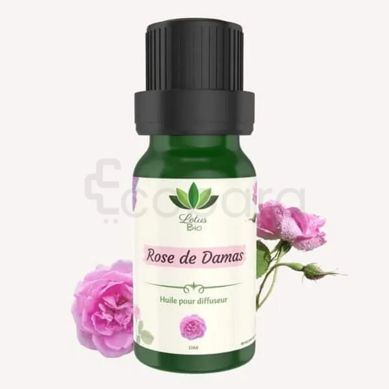 LOTUS BIO HUILE DE ROSE DE DAMAS POUR DIFFUSEUR 10ML