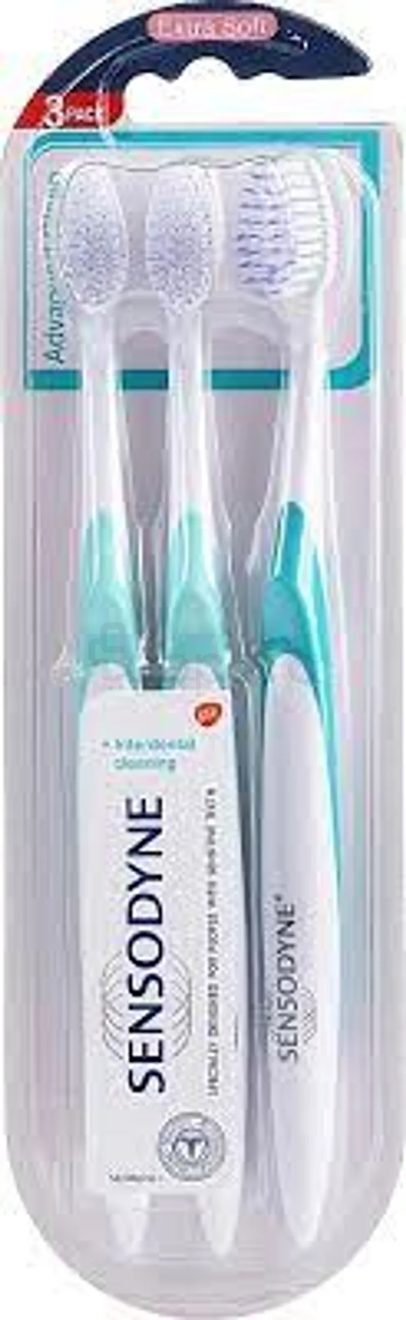 SENSODYNE SOFT PACK 3 BROSSES A DENTS