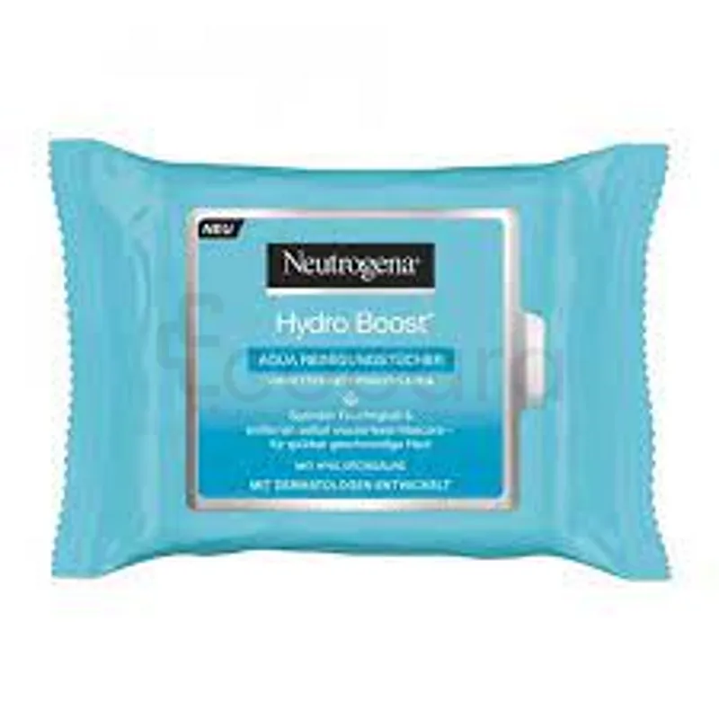 NEUTROGENA HYDRO BOOST CLEANSER LINGETTES DEMAQUILLANTES BOITE DE 25