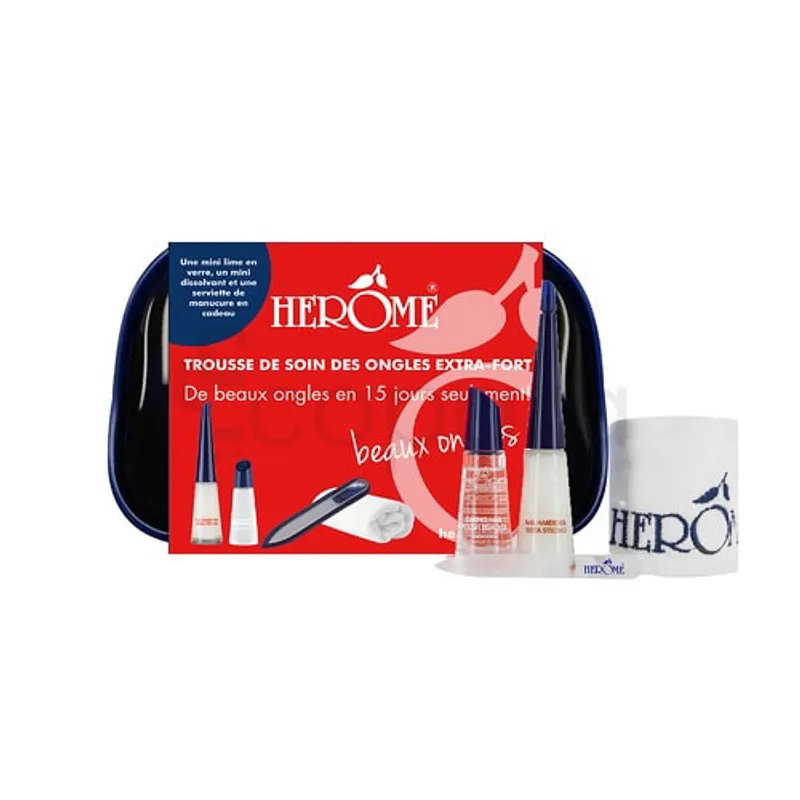 HEROME TROUSSE DE SOIN DES ONGLES EXTRA-FORTS