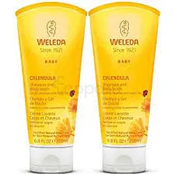WELEDA PACK 2IN1 GENTLE SHAMPOOING + BODY WASH 200ML*2