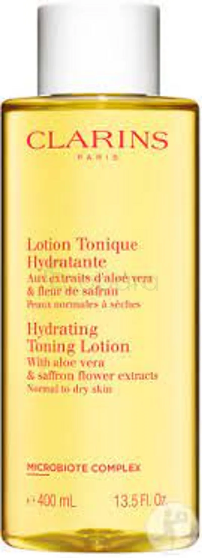 CLARINS LOTION TONIQUE HYDRATANTE PEAU NORMALE A SECHE 400ML