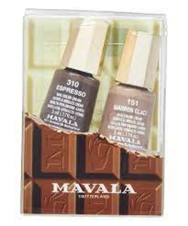 MAVALA PACK EXPRESSO + MARRON GLACE