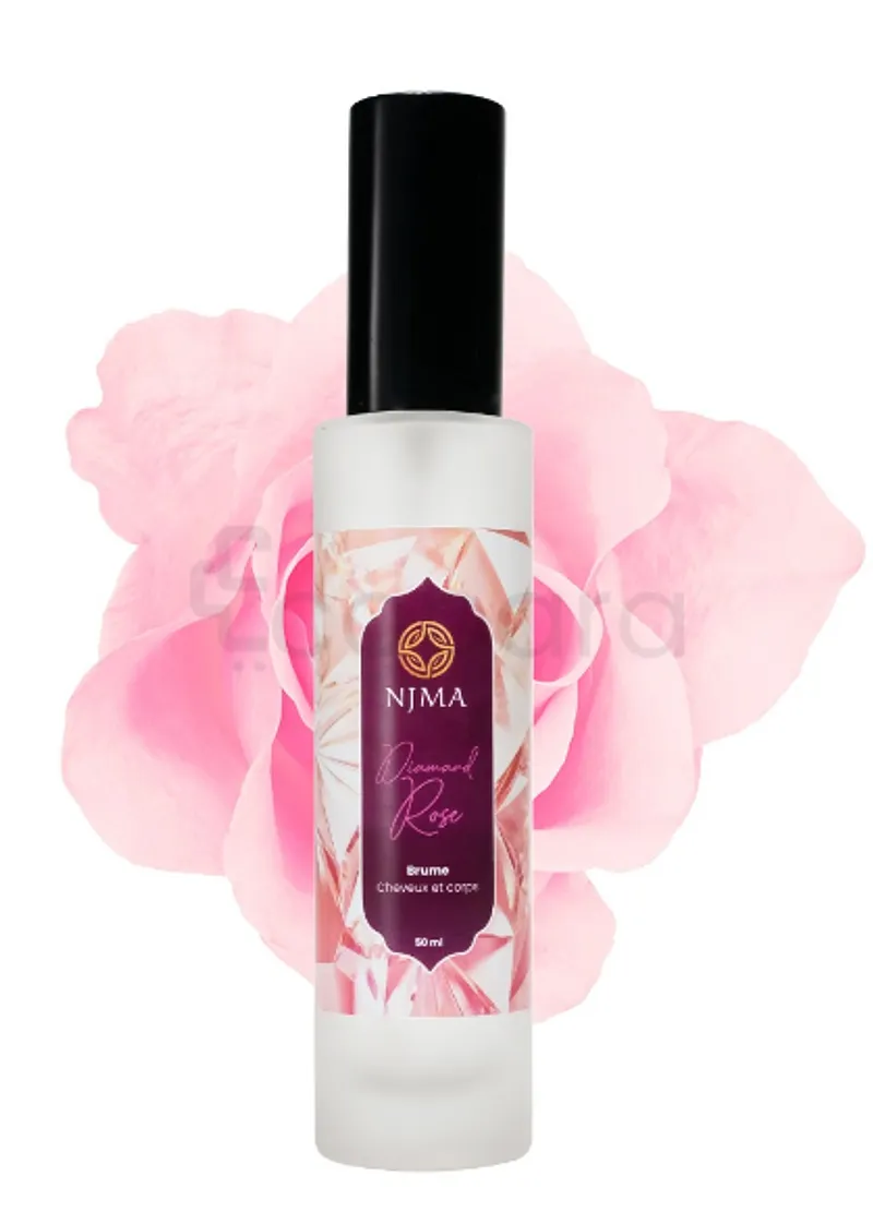 NJMA DIAMAND ROSE BRUME PARFUMEE LA JARDIN D'EDEN BRUME PARFUMEE ROSE 50ML