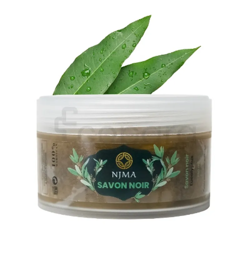 NJMA SAVON NOIR A L’EUCALYPTUS 200ML