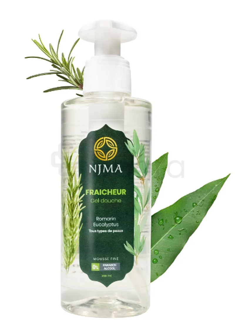 NJMA FRAICHEUR GEL DOUCHE ROMARIN EUCALYPTUS 200ML