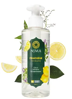 NJMA FRAICHEUR GEL DOUCHE CITRON VERVEINE 200ML