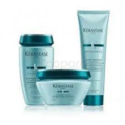 KERASTASE COFFRET HOLIDAYS RESISTANCE BAIN 250ML + MASQUE 250ML + SOIN THERMIQUE 200ML