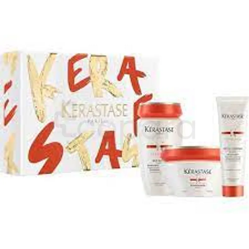 KERASTASE COFFRET NUTRITIVE BAIN SATINE 250ML + MASQUE NUTRITIVE 200ML + NECTAR THERMIQUE 150ML