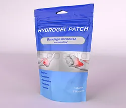 HYDROGEL PATCH BANDAGE ALCOOLISE 7.5CM*2M