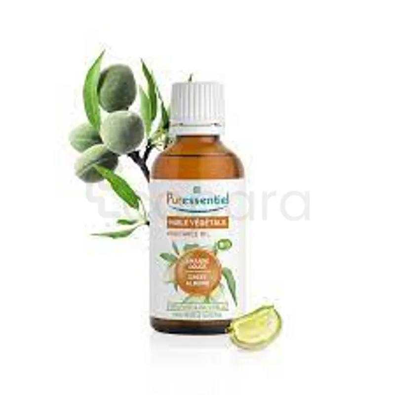 PURESSENTIEL HUILE VEGETALE BIO AMANDE DOUCE PRUNUS AMYGDALUS 50ML