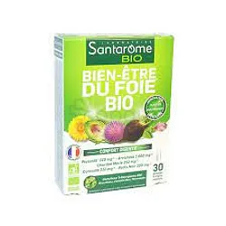 SANTAROME BIO BIEN ETRE DU FOIE BIO BOITE DE 30 GELULES