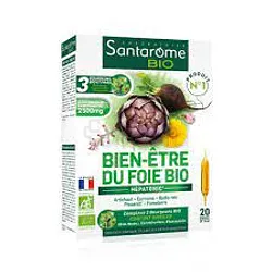 SANTAROME HEPATONIC BIO BOITE DE 20 AMPOULES